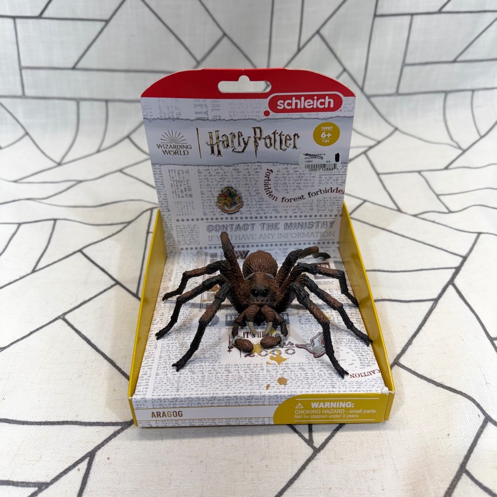 Schleich Harry Potter Aragog Figure One Size Brown Spider 13987 Wizarding World